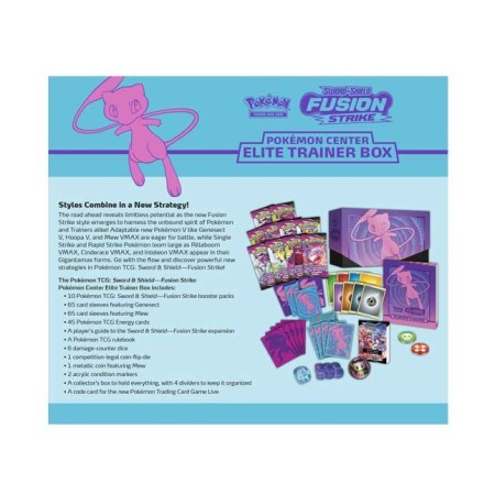 Fusion Strike - Pokemon Center Elite Trainer Box