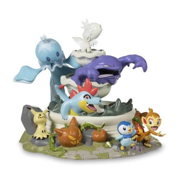Haunted Pokémon Village: Frillish Frightening Fountain Figure