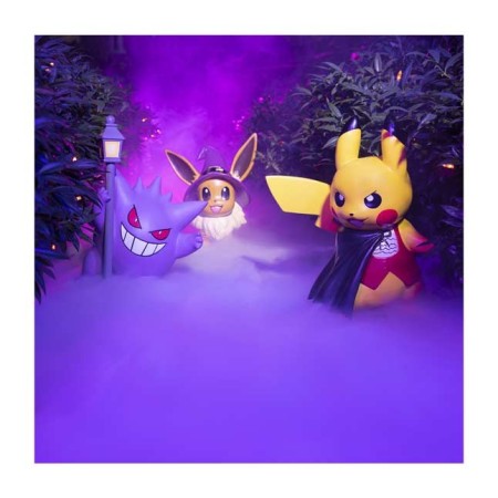 Enchanting Eevee Pokémon Spooky Celebration Yard Statue