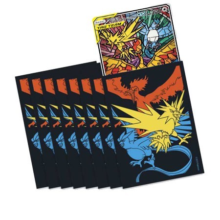 Hidden Fates Moltres, Zapdos & Articuno Sleeves