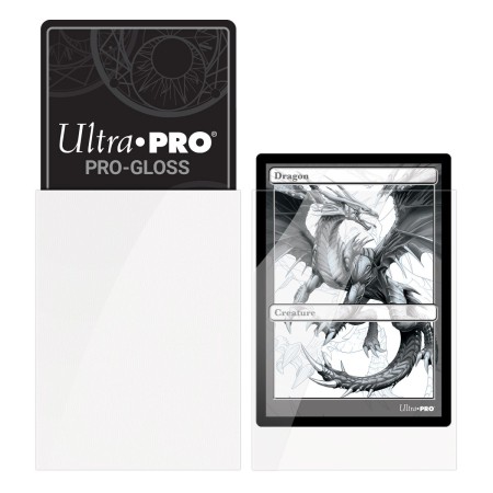 Ultra PRO PRO-Gloss Standard Sleeves White