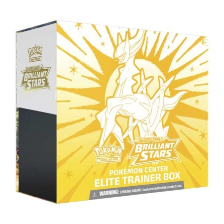 Brilliant Stars Pokemon Center Elite Trainer Box Carton