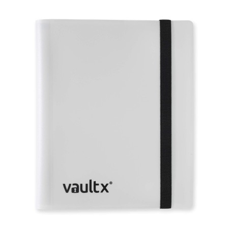 VaultX 4-Pocket Strap Binder (White)