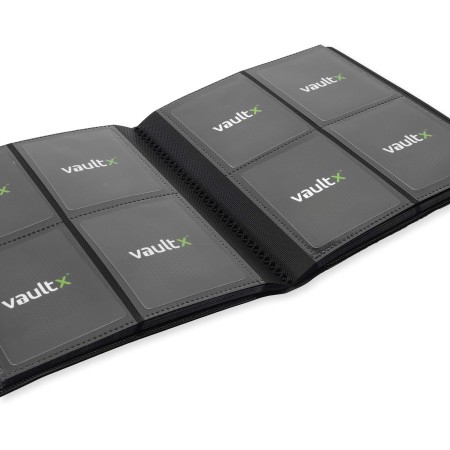 VaultX 4-Pocket Strap Binder (White)