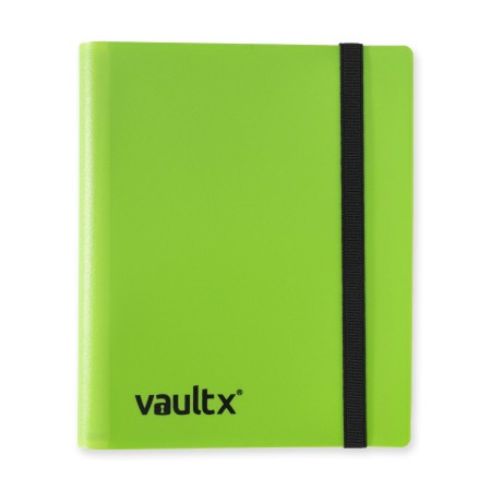 VaultX 4-Pocket Strap Binder (Green)