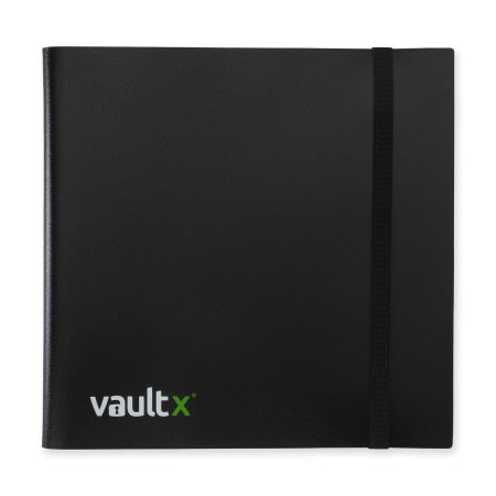 VaultX 12-Pocket Strap Binder (Black)