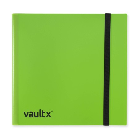 VaultX 12-Pocket Strap Binder (Green)