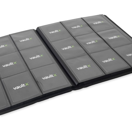 VaultX 9-Pocket Exo-Tec Strap Binder (Black)
