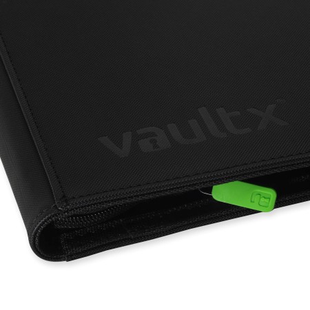 VaultX 9-Pocket Exo-Tec Zip Binder (Forest Green)