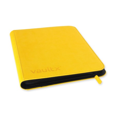 VaultX 9-Pocket Exo-Tec Zip Binder (Sunrise Yellow)