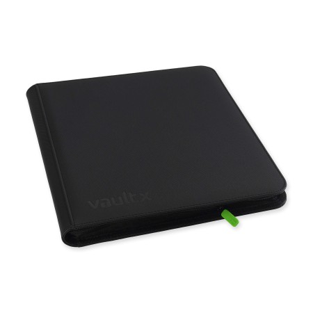 VaultX 12-Pocket Exo-Tec Zip Binder (Signature Black)