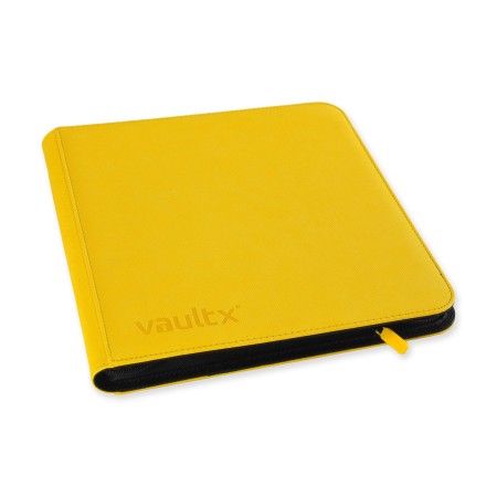 VaultX 12-Pocket Exo-Tec Zip Binder (Sunrise Yellow)