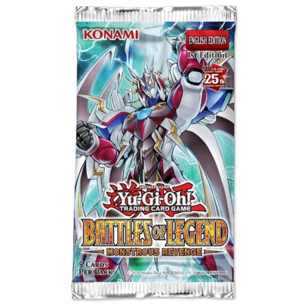 Yu-Gi-Oh! Battles of Legend: Monstrous Revenge - Booster Pack (1st Edition)