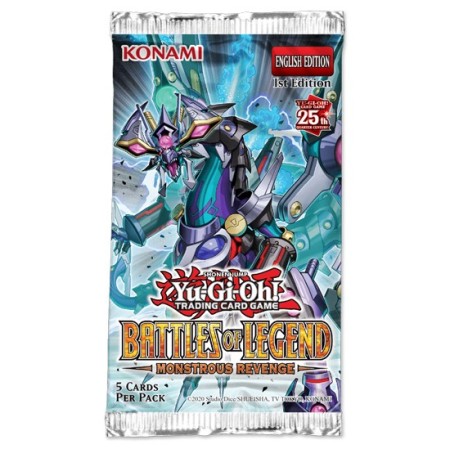Yu-Gi-Oh! Battles of Legend: Monstrous Revenge - Booster Pack (1st Edition)