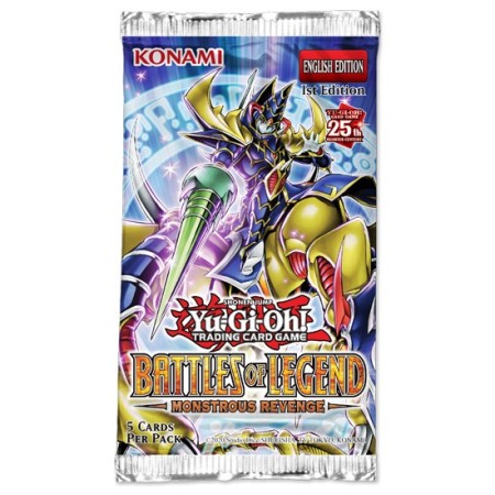 Yu-Gi-Oh! Battles of Legend: Monstrous Revenge - Booster Pack (1st Edition)