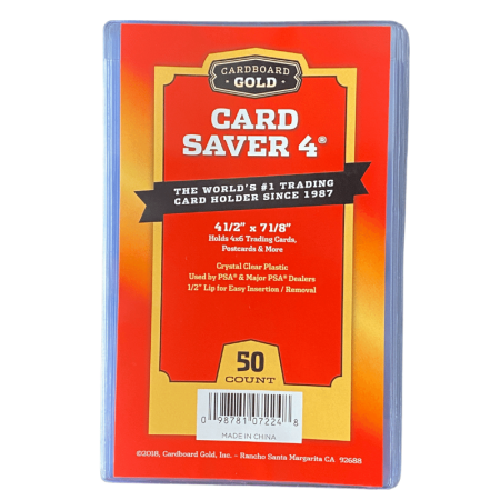 Cardboard Gold - Card Saver 4 Pack