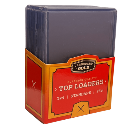 Cardboard Gold Top-Loader 3x4" Standard Size Pack