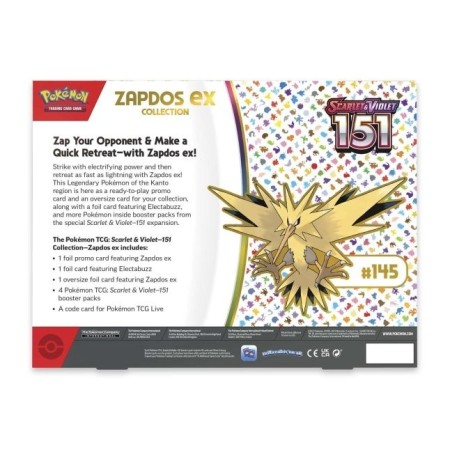 Pokemon 151 Collection (Zapdos ex) Pokemon 151 Collection (Zapdos ex)