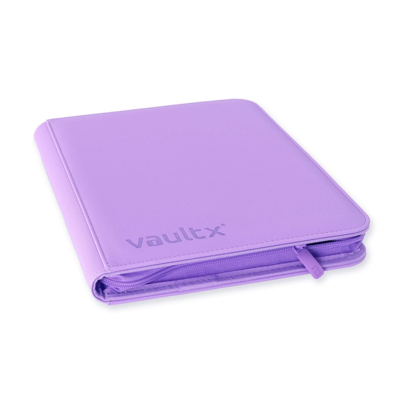 VaultX 9-Pocket Exo-Tec Zip Binder (Just Purple)