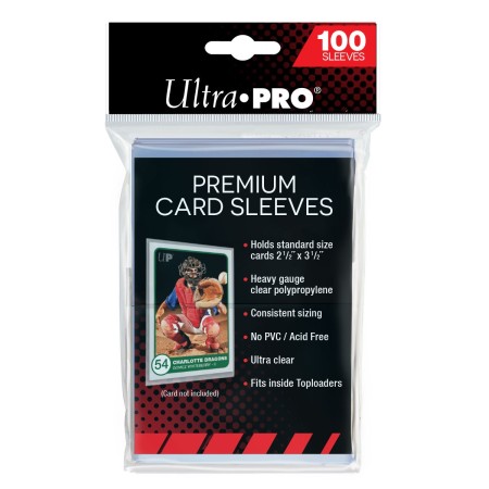 Ultra PRO 2-1/2" x 3-1/2" Premium Card Sleeves