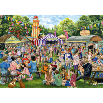 Falcon De Luxe: Sausage and Cider Festival - 1000 Piece Jigsaw Puzzle