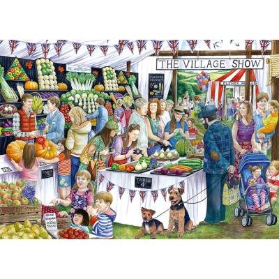 Falcon De Luxe: The Village Show - 1000 Piece Jigsaw Puzzle