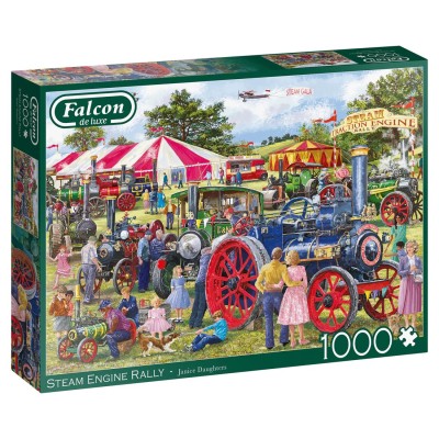 Falcon De Luxe: Steam Engine Rally - 1000 Piece Jigsaw Puzzle