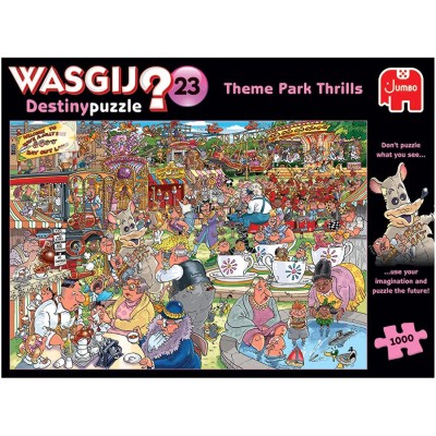 Wasgij: Destiny 23 Theme Park - 1000 Piece Jigsaw Puzzle
