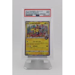 Shimbuya's Pikachu - Sword & Shield Promo [002/S-P] (PSA 9)