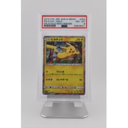 Pikachu - Pikachu's New Friends [sm0 004/004 Holo] (PSA 8)