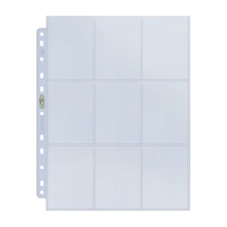 Ultra PRO Platinum Series 9-Pocket 11-Hole Punch Page