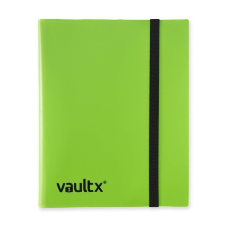 VaultX 9-Pocket Strap Binder (Green)