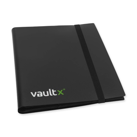 VaultX 9-Pocket Strap Binder (Black)