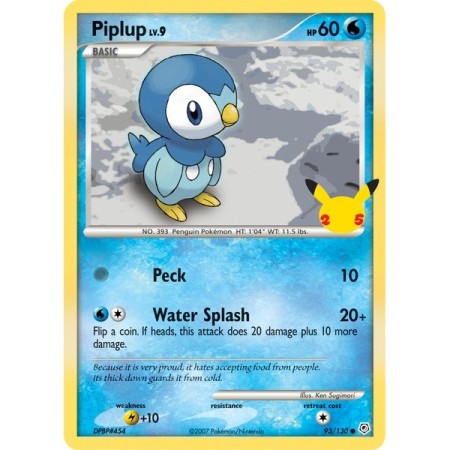 Pokemon First Partner Pack (Sinnoh) [EU]