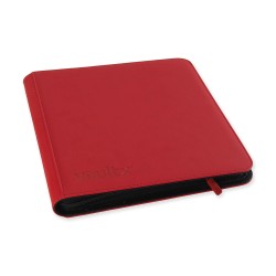 VaultX 12-Pocket Exo-Tec Zip Binder XL (Fire Red)