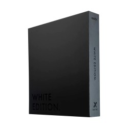 VaultX 12-Pocket Exo-Tec Zip Binder (White Edition)