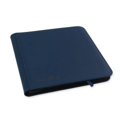 VaultX 12-Pocket Exo-Tec Zip Binder XL (Royal Blue)