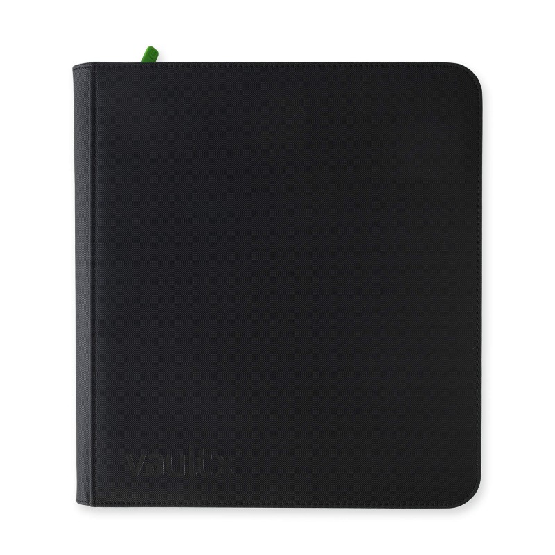 VaultX 12-Pocket Exo-Tec Zip Binder XL  (Forest Green)