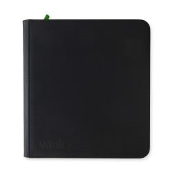 VaultX 12-Pocket Exo-Tec Zip Binder XL (Signature Black)