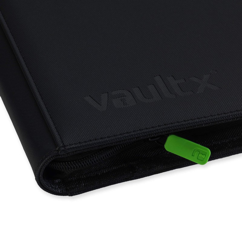VaultX 12-Pocket Exo-Tec Zip Binder XL (Signature Black)