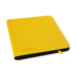 VaultX 12-Pocket Exo-Tec Zip Binder XL (Sunrise Yellow)